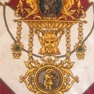 Stunning Vintage  MAGENTA Scarf Classic elegance!